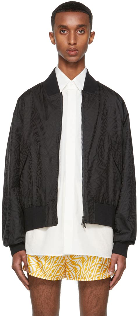 bomber fendi puff|Bomber jacket .